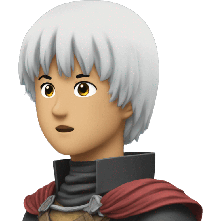 casca from berserk with long black air emoji