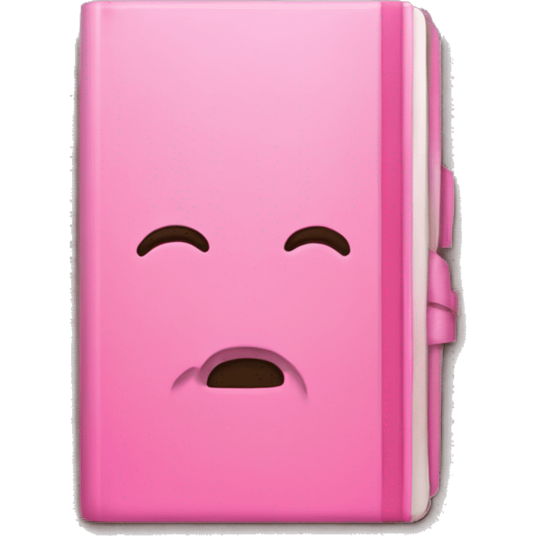 pink notebook emoji