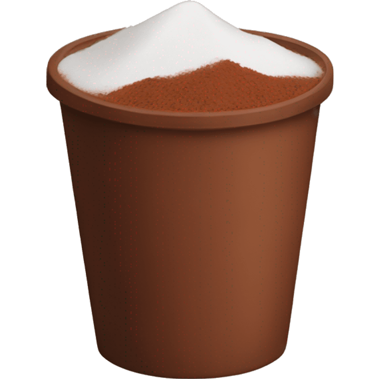 cocoa powder emoji