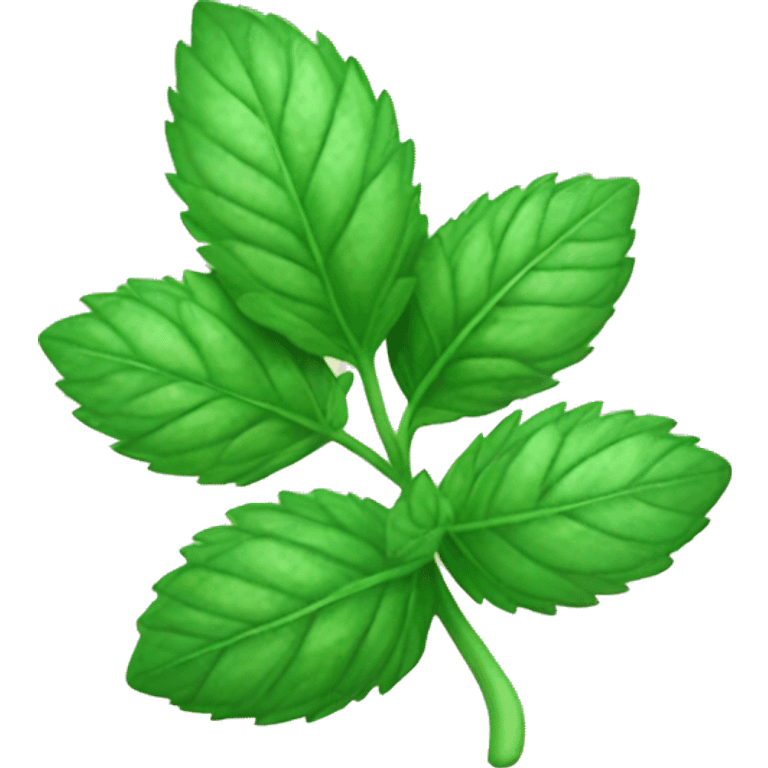 mint leef emoji