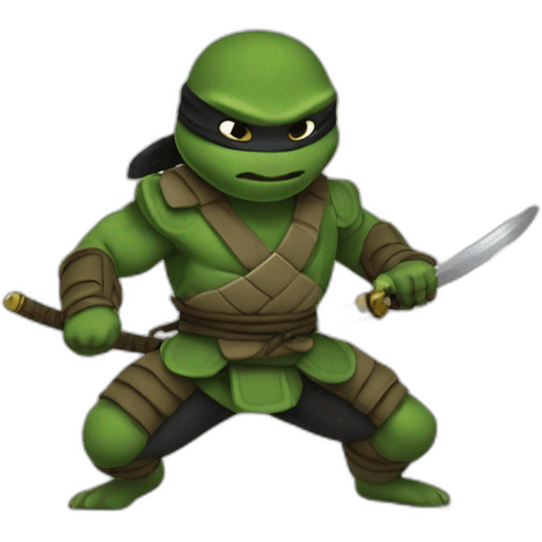 Tortue ninja emoji