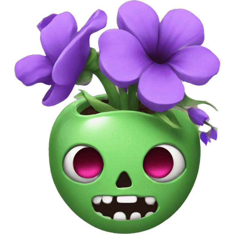 Poison with Flowers  emoji