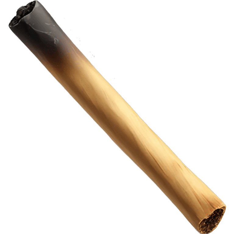 aesthetic smoking palo santo stick realistic soft textures emoji