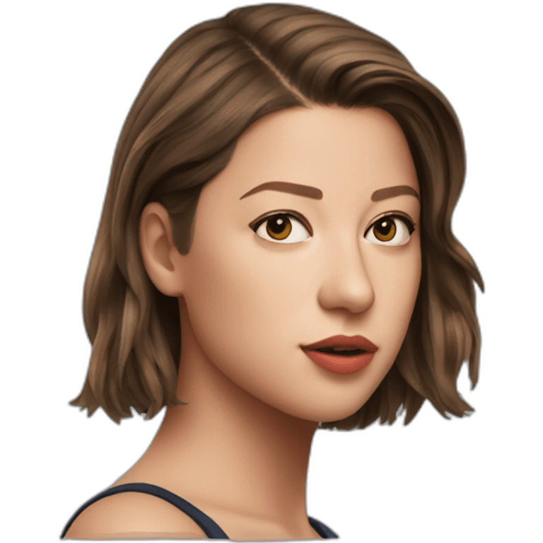 Adèle Exarchopoulos emoji