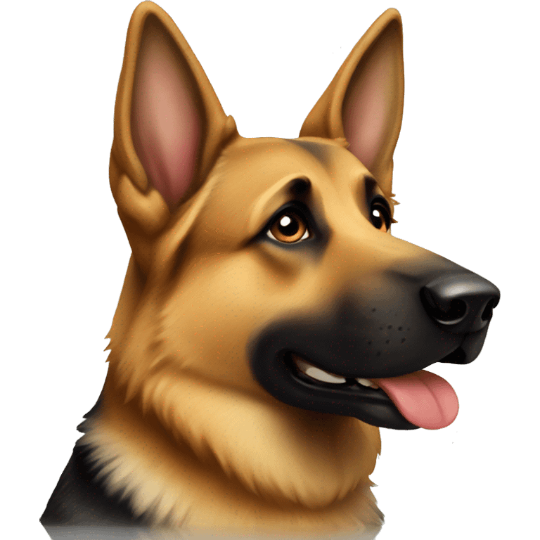 German shepherd  emoji