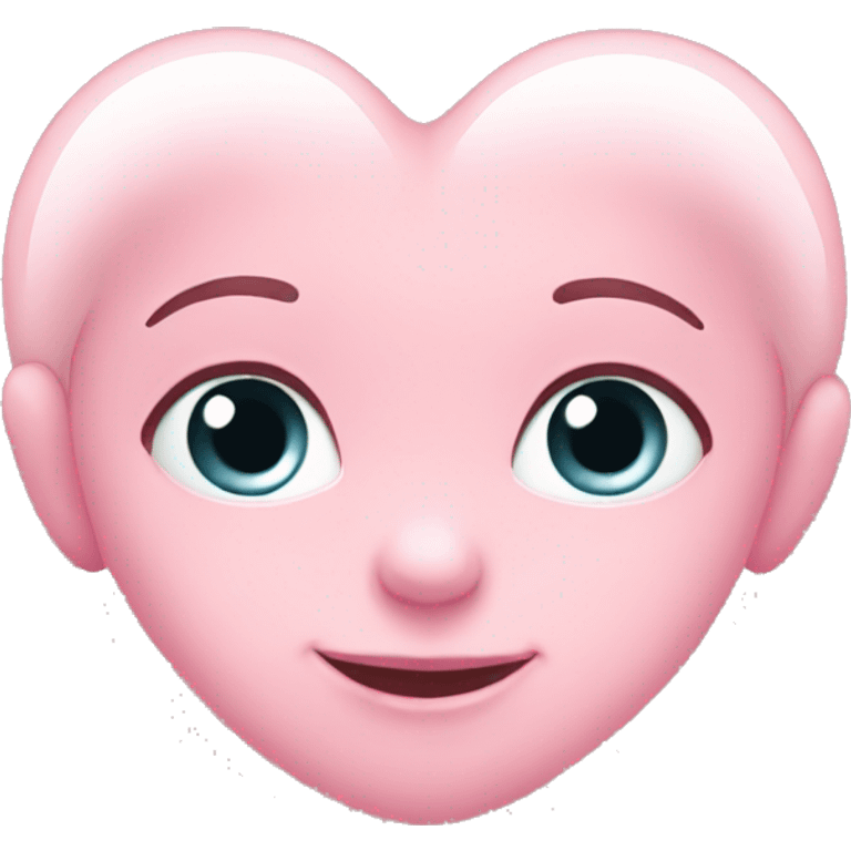 baby pink heart emoji