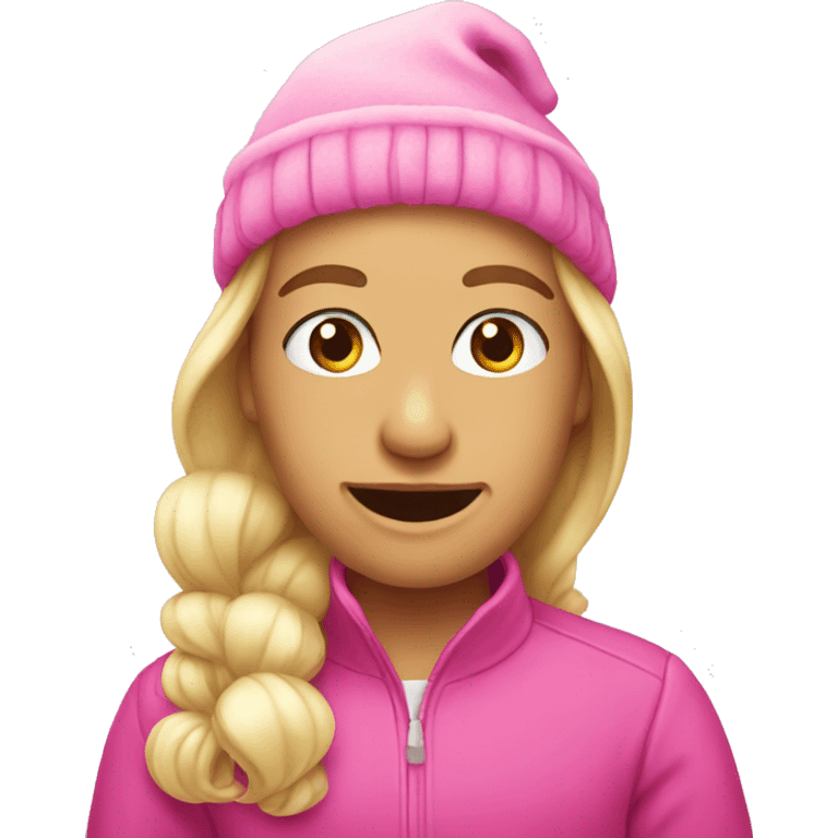 Pink Christmas  emoji