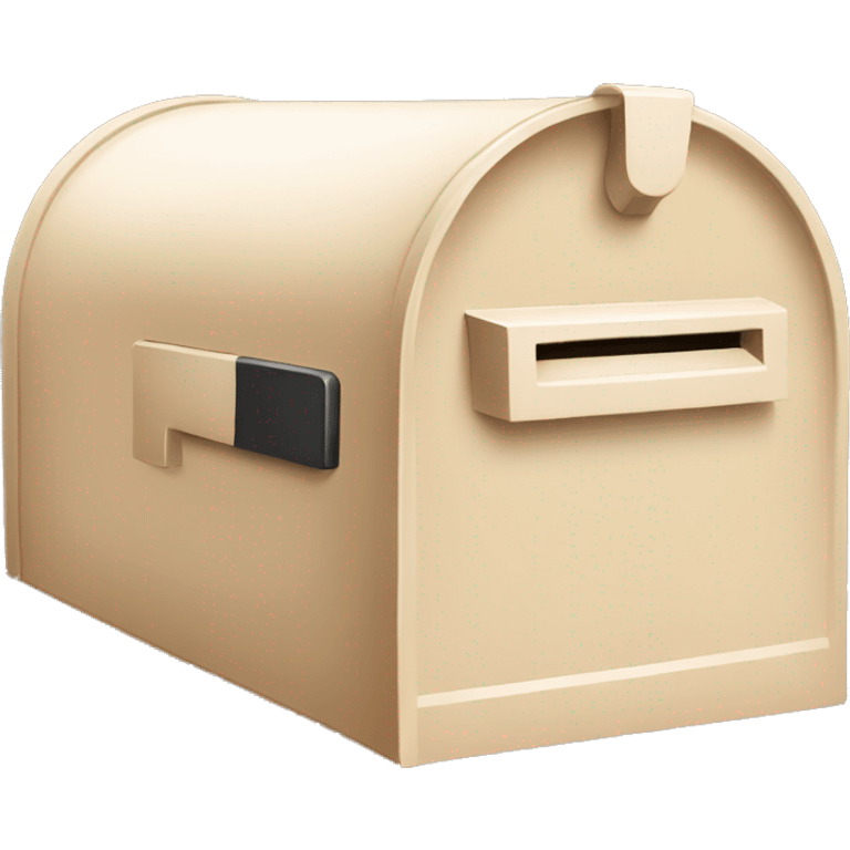 beige mailbox emoji