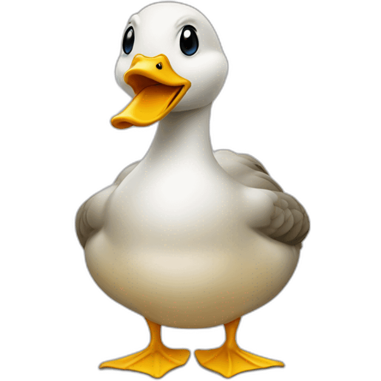 canard qui vomit emoji