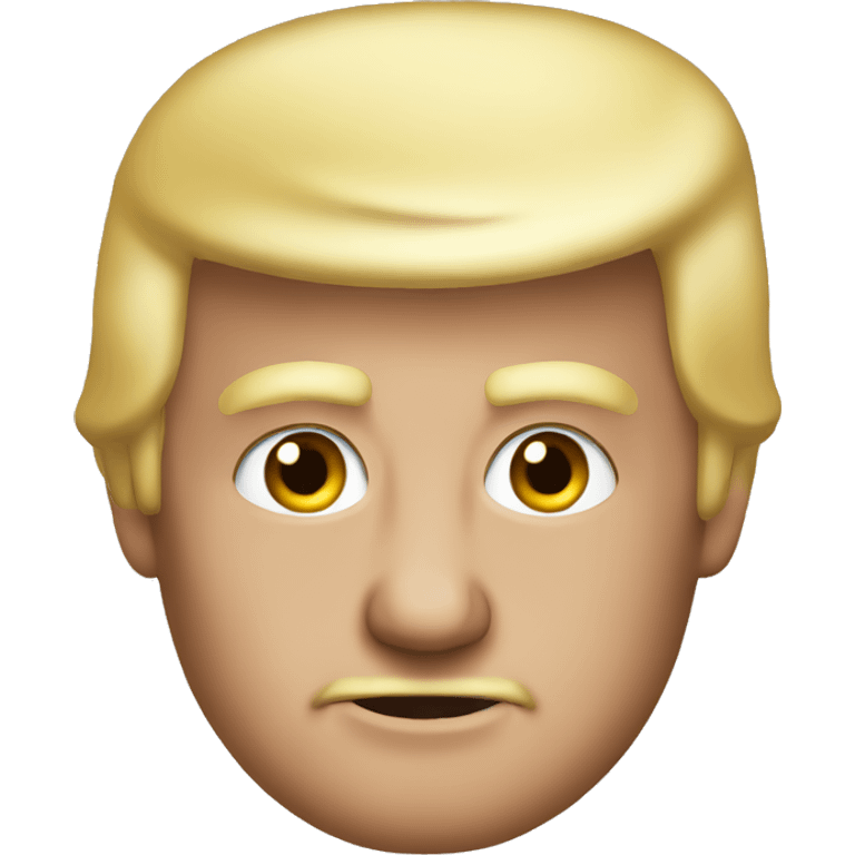 Trump in bandannah emoji