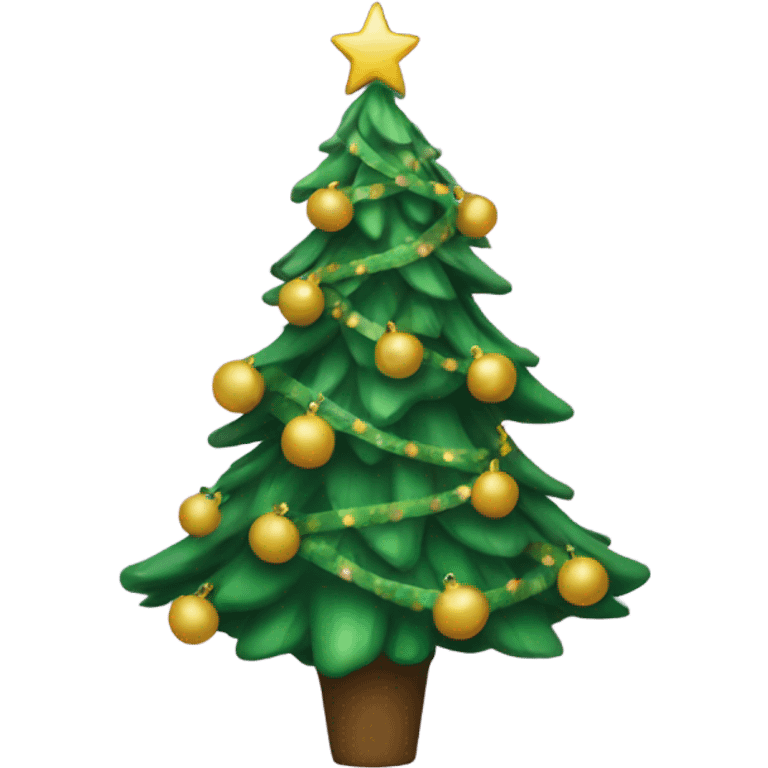 Dancing Christmas tree  emoji