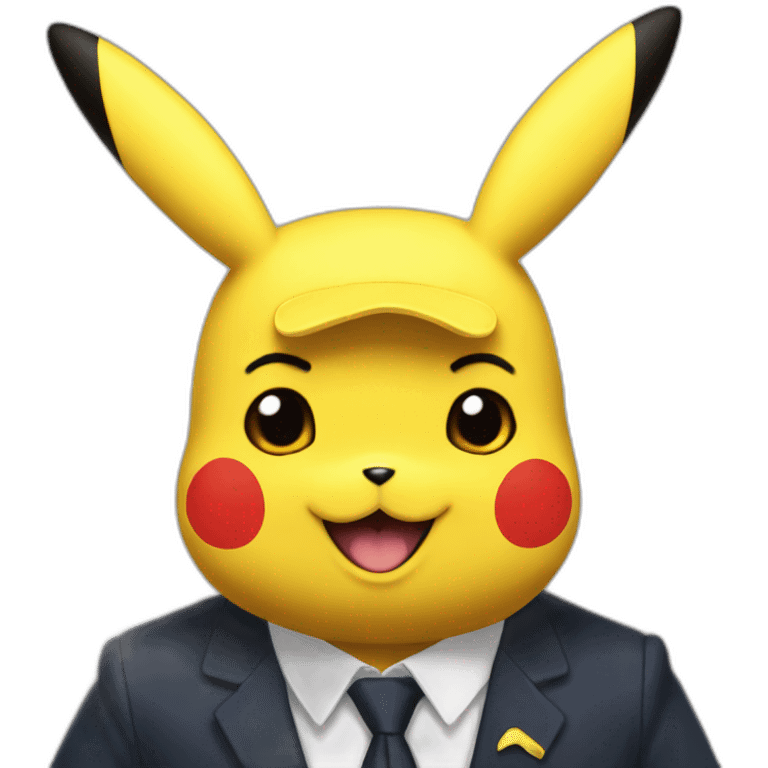 Pikachu macron emoji