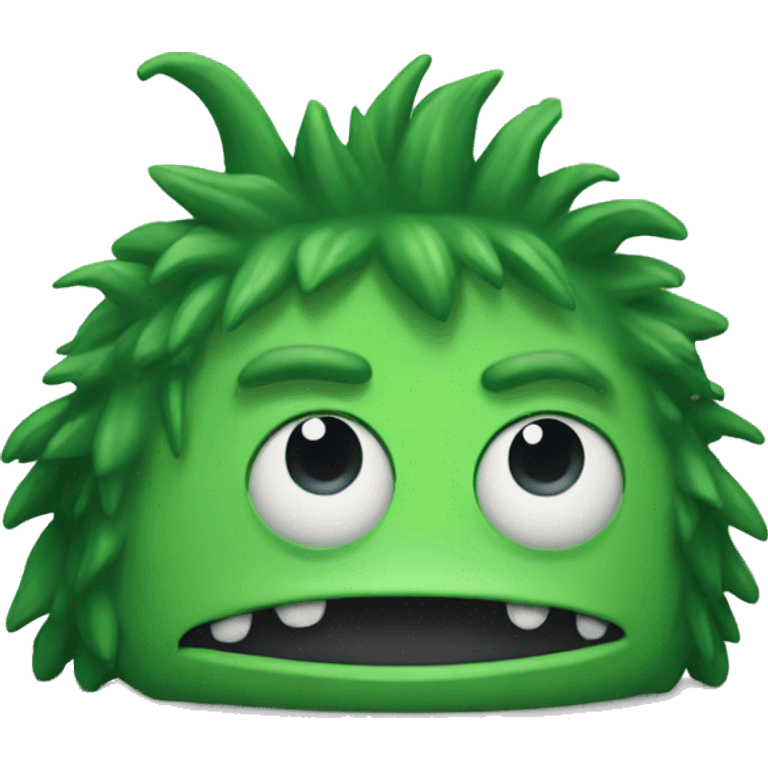 Green monster emoji