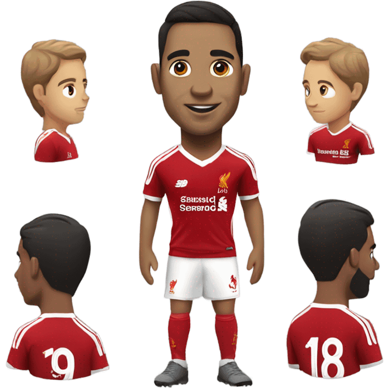 darwin nunez the liverpool fc player emoji