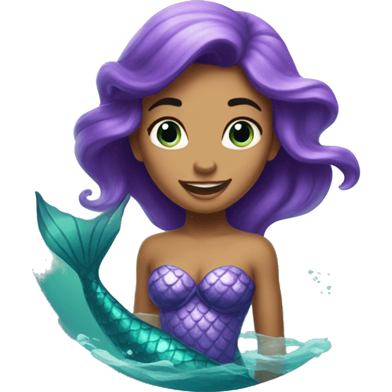 little mermaid emoji