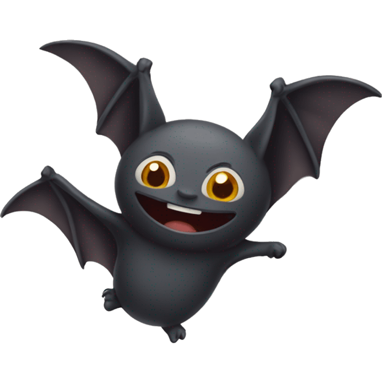 bat swirling around emoji