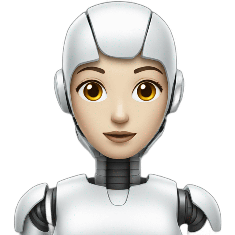 Female Robot emoji