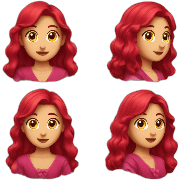 RED RUBY emoji