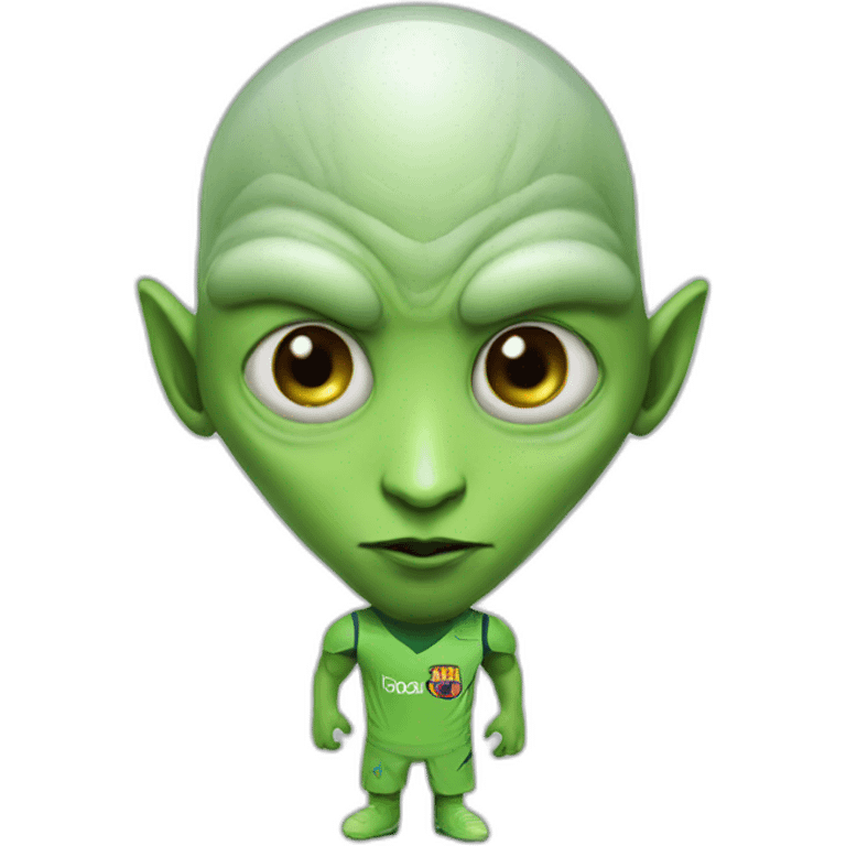 messi alien emoji