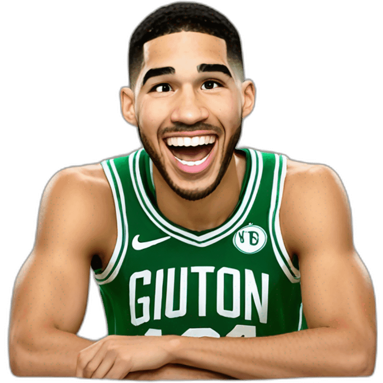 jayson tatum laugh emoji