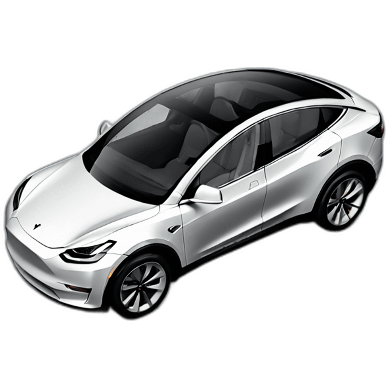 tesla model y emoji