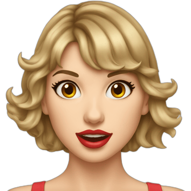 taylor-swift-bj-face emoji