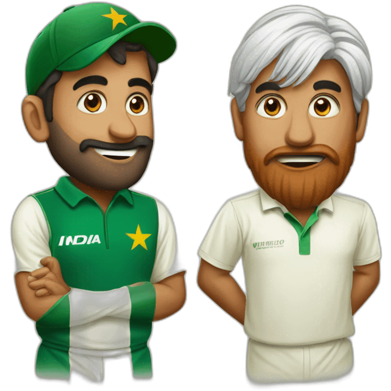 India vs Pakistan Cricket emoji