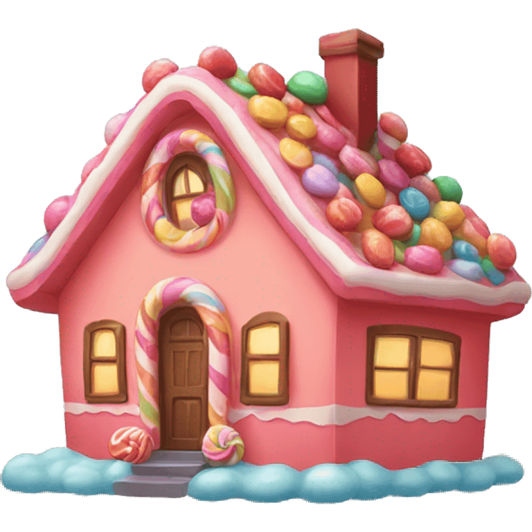 candy house emoji