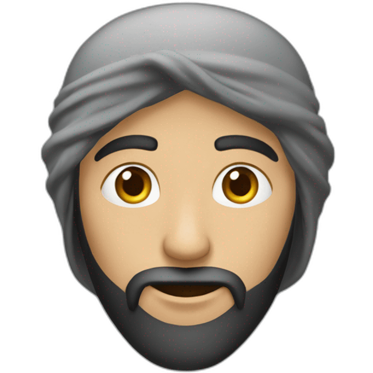 Un arabe avec un pistolet emoji