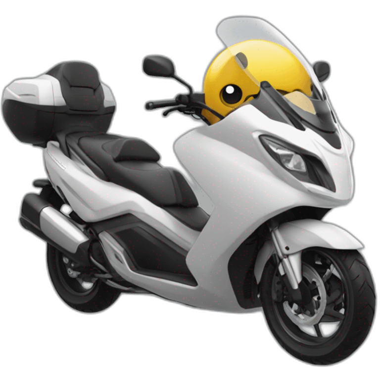 T'choupi sur une T-Max emoji