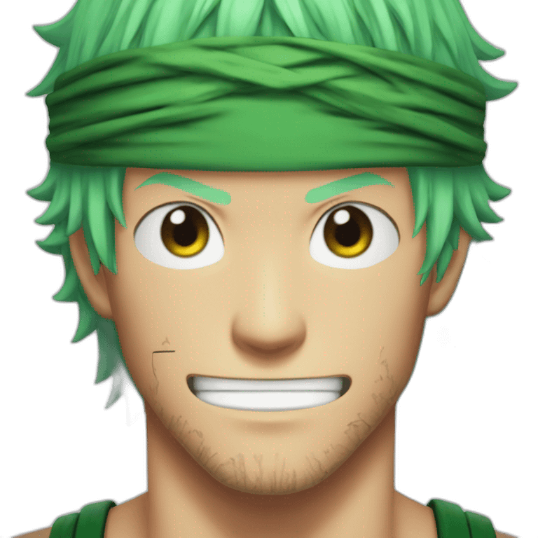 One piece zoro emoji