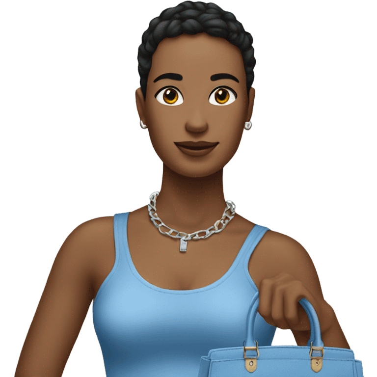 blue birkin emoji