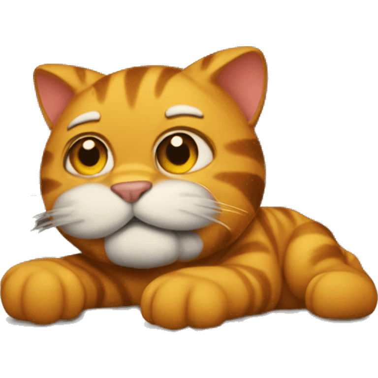 Garfield y los lunes  emoji