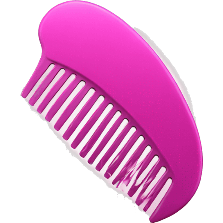 comb for hair pink emoji