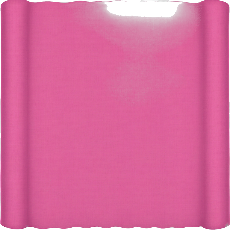 Pink yoga mat  emoji