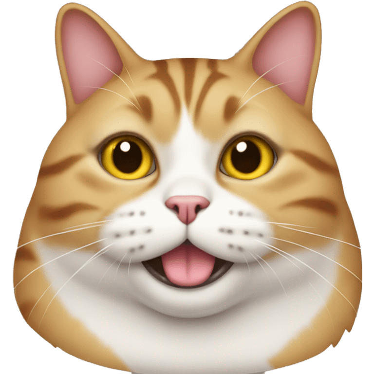 Fat cat  emoji