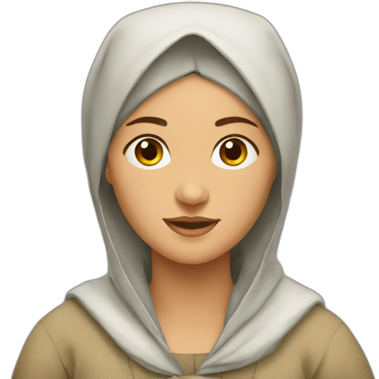 russian-peasant-woman-in-a-kerchief emoji