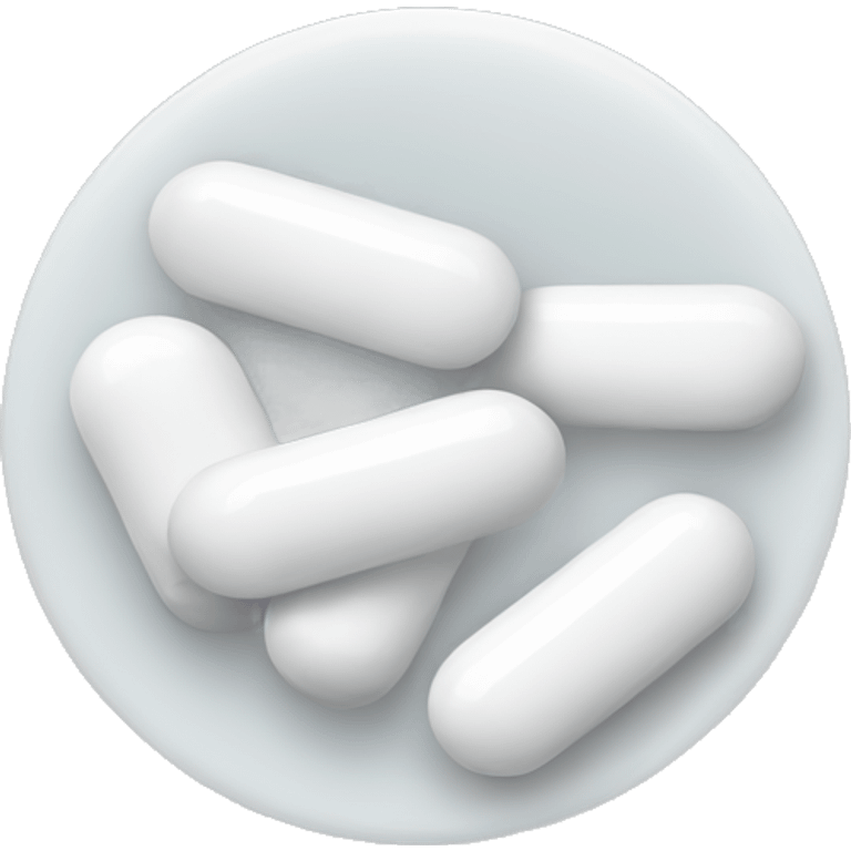 white pills emoji