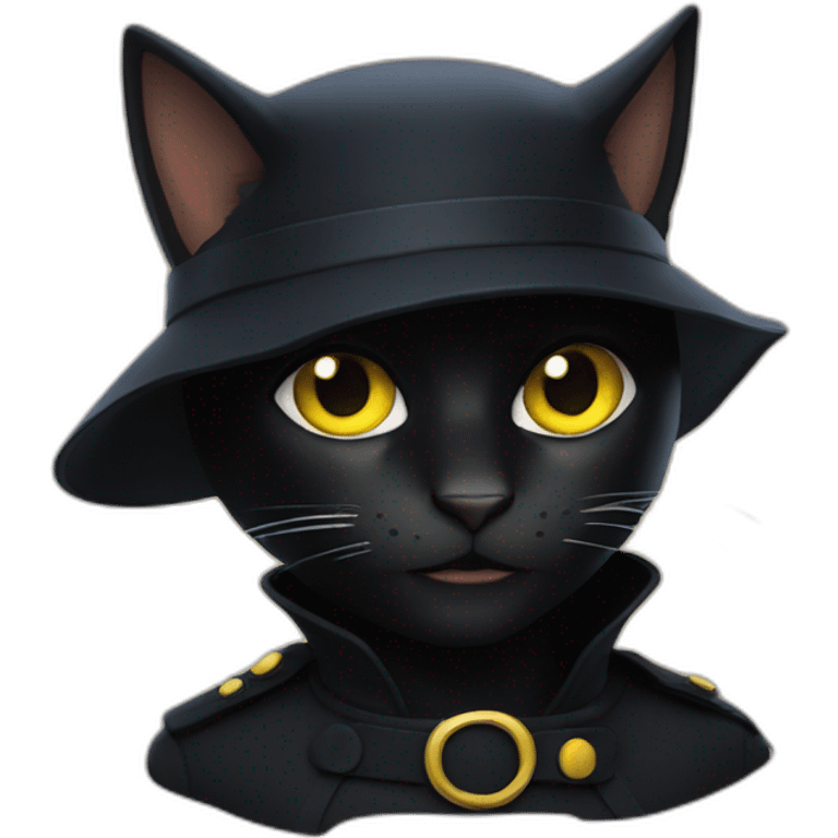 chat noir emoji