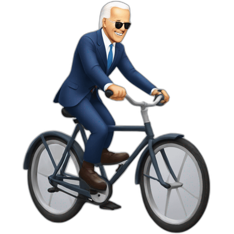 joe biden riding a bike emoji