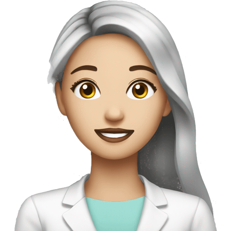 sieun working at the cosmetic company emoji