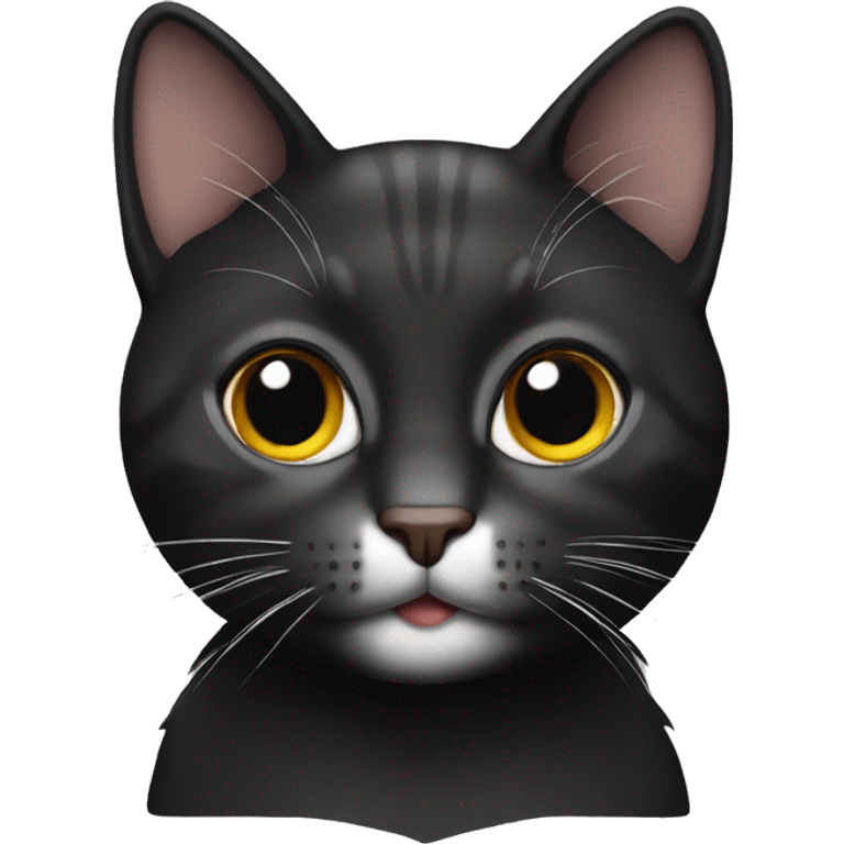 Cat black  emoji