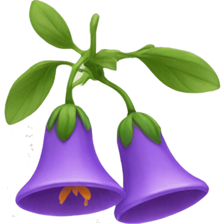 Bell flower emoji