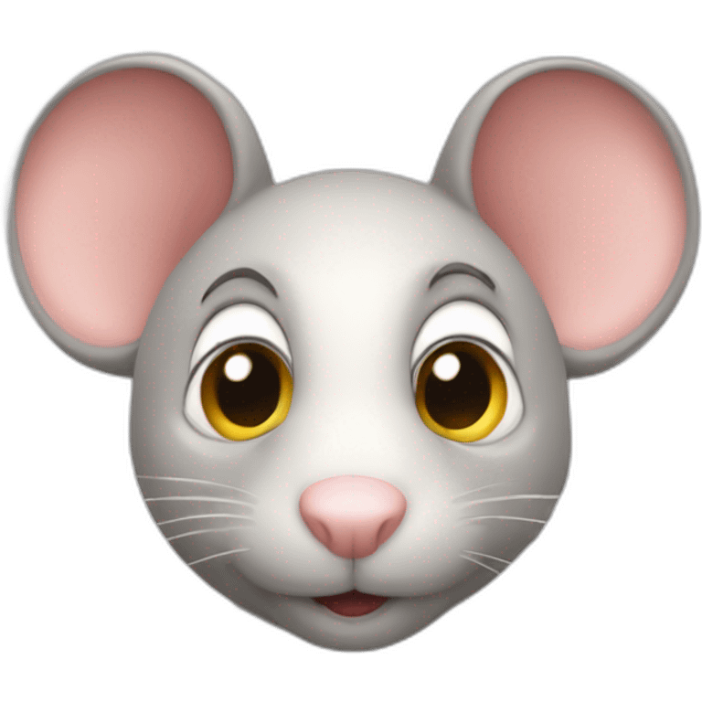 Un rat sur un t max emoji