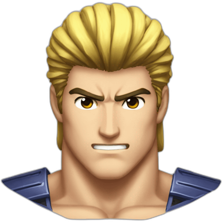 Hokuto kenshiro head emoji