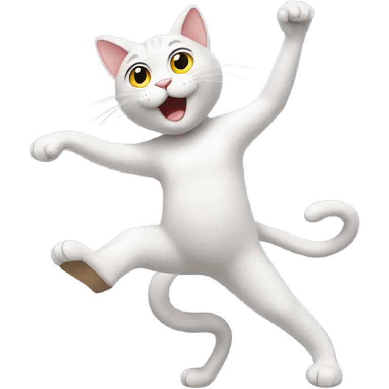 Dancing cat emoji