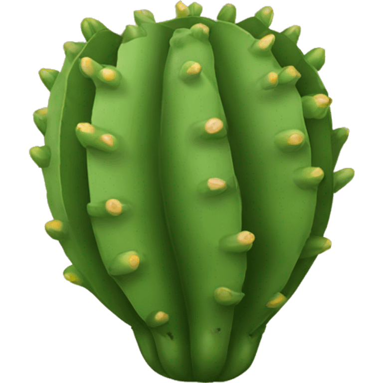 round Nopal emoji