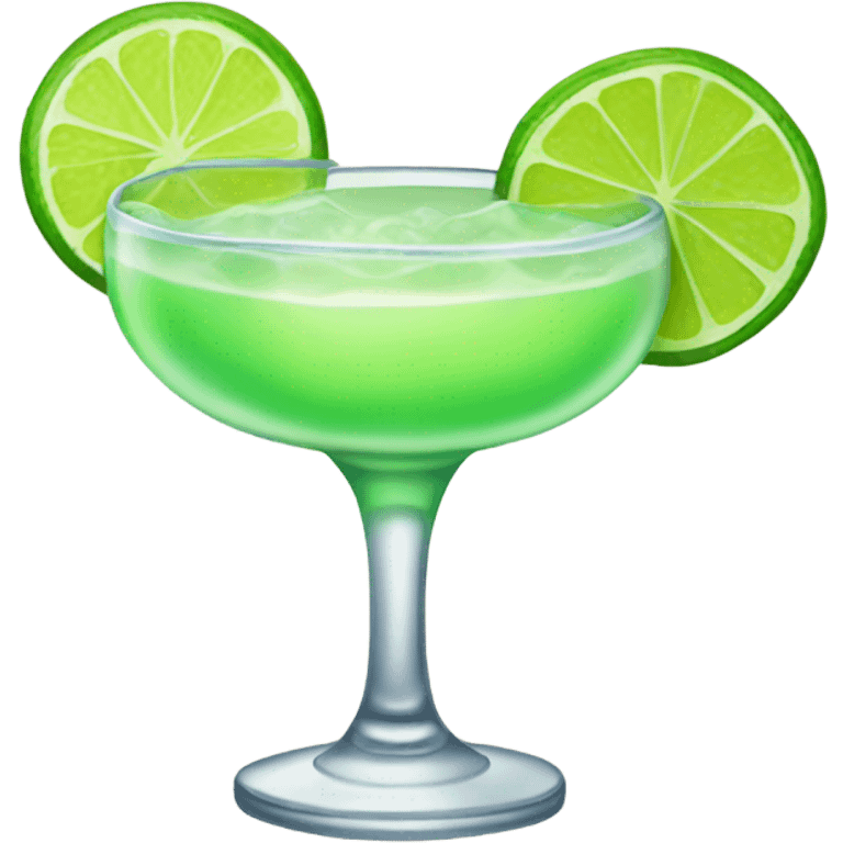 Margarita with lime  emoji