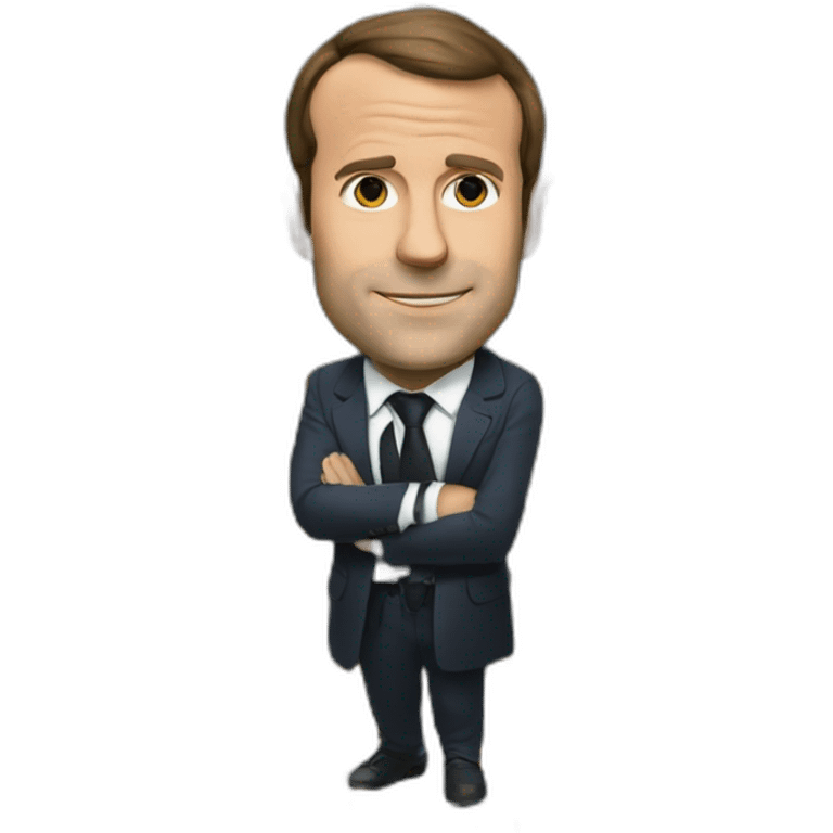 Macron qui dort emoji