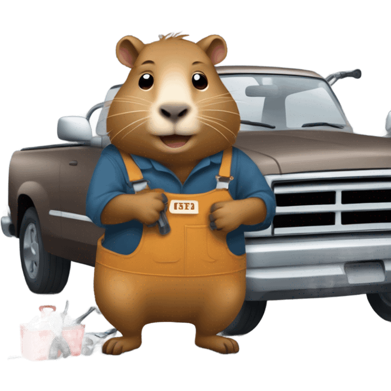 capybara mechanic 3.4 turn emoji